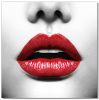 Oppidan Home "Red Lips" Acrylic Wall Art (40"H X 40"W)