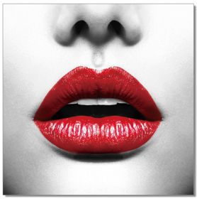 Oppidan Home "Red Lips" Acrylic Wall Art (40"H X 40"W)