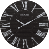 FirsTime & Co. Black Midnight Planks Wall Clock, Farmhouse, Analog, 29 x 2 x 29 in