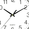 Timekeeper 13" Chrome Bezel Round Wall Clock