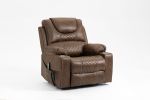 Lounge chair lift chair relax sofa chair sitting room furniture sitting room power supply elderly electric lounge chair (180 degree lying flat)