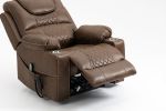 Lounge chair lift chair relax sofa chair sitting room furniture sitting room power supply elderly electric lounge chair (180 degree lying flat)