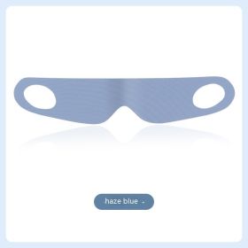 Lightweight Sleep Blackout Eye Mask Relieve Fatigue (Option: Haze Blue-M)