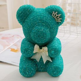 Diamond Crown Bear Teacher's Day (Color: Green)