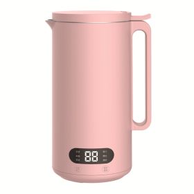 Mini Wall Breaker Household Soymilk Machine Filter Free Small Heating Bass (Option: Pink-6key multifunctional-AU)