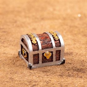 Micro Landscape Moss Small Ornaments Retro Jungle Undersea Treasure Chest Ornaments Accessories (Option: Treasure Chest No 4)