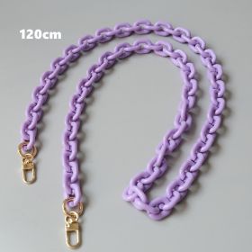 Candy Color Resin Mobile Phone Charm (Option: Purple-120CM)