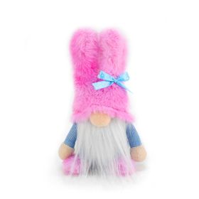 Fashion New Easter Faceless Doll (Option: Blue Ribbon Blue Body-Irregular Color Plush)