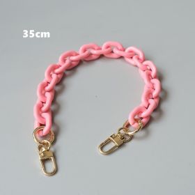 Candy Color Resin Mobile Phone Charm (Option: Pink-35CM)