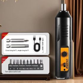 Household Charging Mini Brushless Electric Screwdriver Set (Option: Style2)