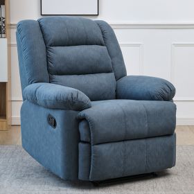 Single Electric Massage Multi-functional Recliner Living Room Bedroom (Option: Blue-Sofa7-USB)