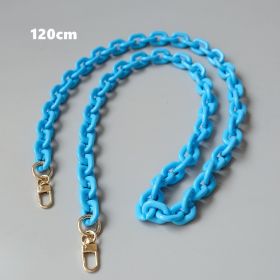 Candy Color Resin Mobile Phone Charm (Option: Blue-120CM)