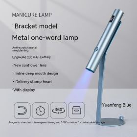 Metal One-word Light With Bracket Spotlight (Option: Far Peak Blue)