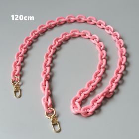 Candy Color Resin Mobile Phone Charm (Option: Pink-120CM)