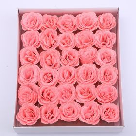 Crystal Rose Perianth Fake Bouquet Material (Option: Light Pink 30PCs)