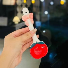 Girls Good-looking Ceramic Flower Spoon (Option: Sakura Has Your Spoon)