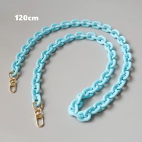 Candy Color Resin Mobile Phone Charm (Option: Light Blue-120CM)