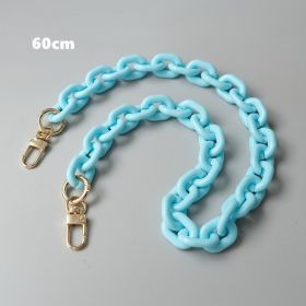 Candy Color Resin Mobile Phone Charm (Option: Light Blue-60CM)