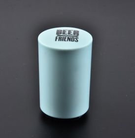 Personalized And Creative Plastic Stainless Steel Beer Bottle Opener (Color: Blue)