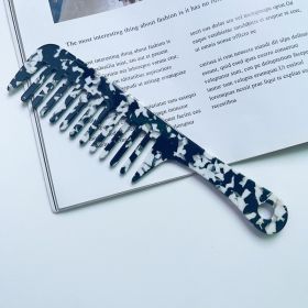 Fashion Acetate Comb Marble Texture (Option: 8 Cow Color)