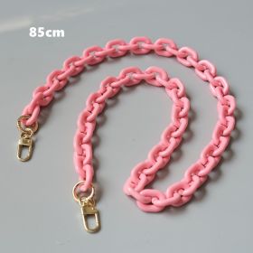 Candy Color Resin Mobile Phone Charm (Option: Pink-85CM)