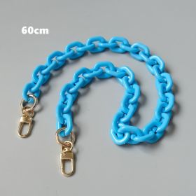 Candy Color Resin Mobile Phone Charm (Option: Blue-60CM)