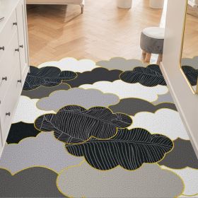 Household Entrance Door Mat Wire Ring (Option: K-60x90cm)