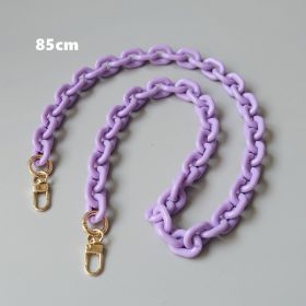 Candy Color Resin Mobile Phone Charm (Option: Purple-85CM)