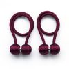 2Pcs Magnetic Curtain Ball Rods Accessoires Backs Holdbacks Buckle Clips Hook Holder Home Decor Tiebacks Tie Rope Accessory