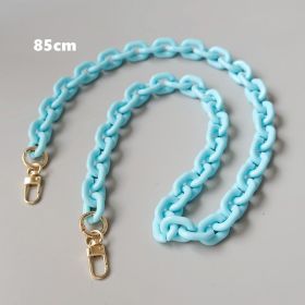 Candy Color Resin Mobile Phone Charm (Option: Light Blue-85CM)