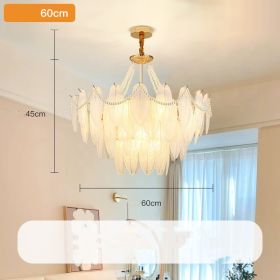 French Cream Wind Pendant Light Luxury (Option: AB-60cm four layer)